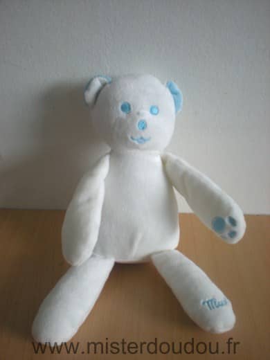 Mustela Ours Blanc bleu - Très bon état
