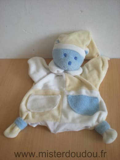Mustela Ours Bleu blanc jaune - Très bon état