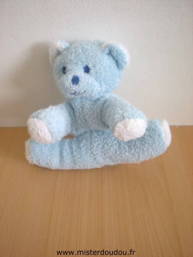 Mustela Ours Mini musti bleu blanc - Très bon état