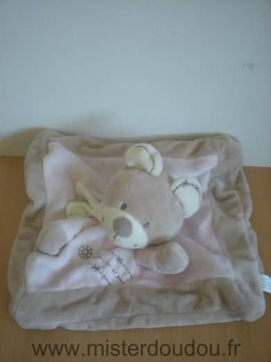 Nicotoy Ours Beige rose - Très bon état