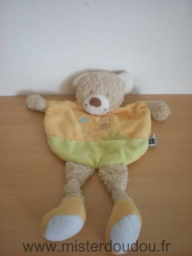 Tex Ours Jaune vert avec motif girafe - Très bon état