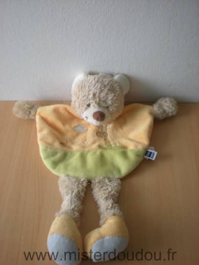 Tex Ours Jaune vert motif girafe - Très bon état