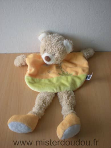 Tex Ours Jaune vert motif girafe - Très bon état