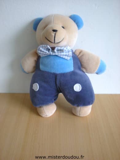 Marque Inconnue Ours Beige bleu - Très bon état
