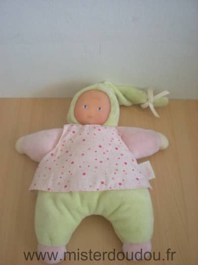 Corolle Poupée Vert rose - Très bon état