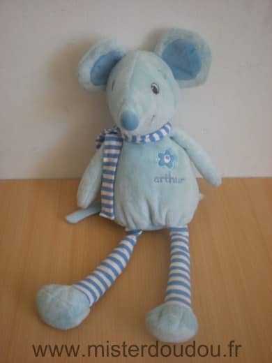 Arthur et lola Souris Arthur bleu - Très bon état