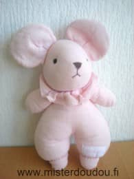 Nounours Souris Rose - Très bon état