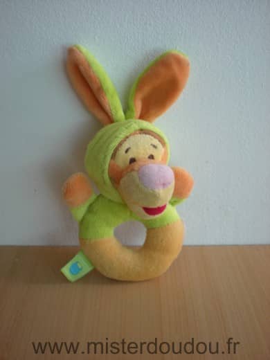 Disney Tigre Tigrou orange vert - Très bon état