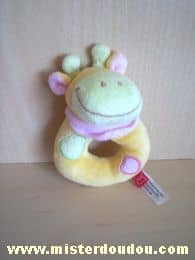 Tex Vache Jaune vert foulard rose - Très bon état