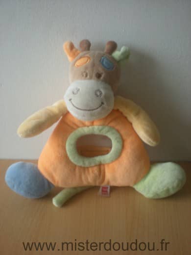 Tex Vache Orange vert bleu - Très bon état