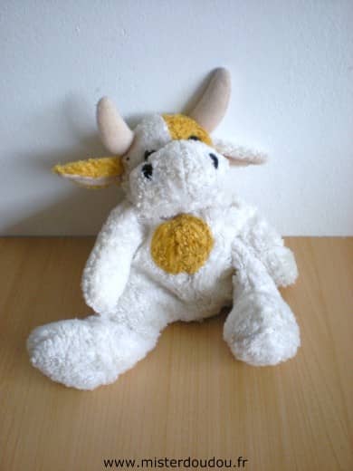 Marque Inconnue Vache Blanc beige - Etat moyen