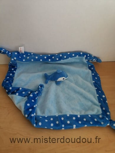 Dauphin Bleu points blanc Toi toys