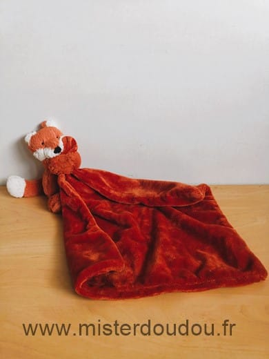 Renard Roux orange marron blanc Jellycat