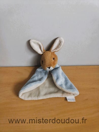 Lapin Bleu bleige marron Picot