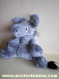 Ane Gris noir Marque Inconnue