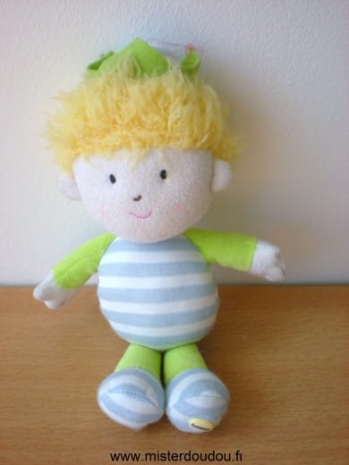 Bonhomme Bleu blanc vert Luminou