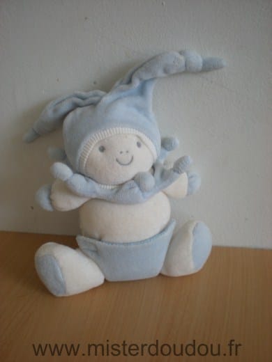 Bonhomme Ecru bleu Priscilla larsen