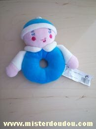 Bonhomme Bleu blanc rose Silvertoys