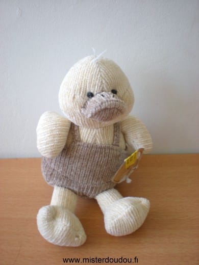 Canard Tricot beige ecru Tiamo
