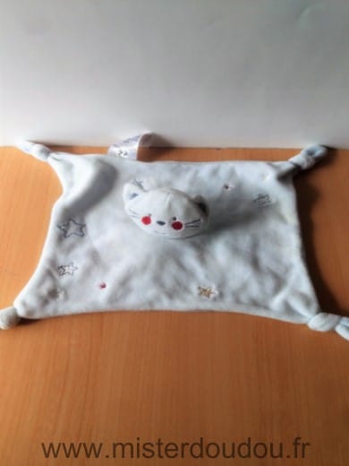 Chat Bleu etoiles Absorba