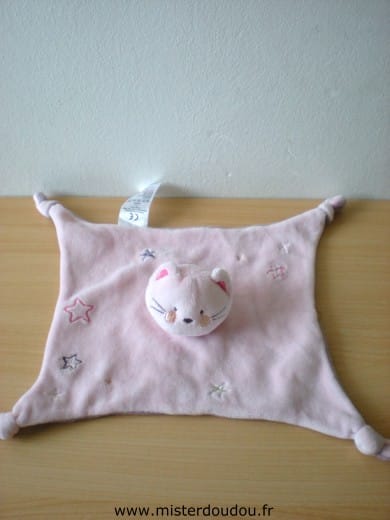 Chat Rose mauve Absorba