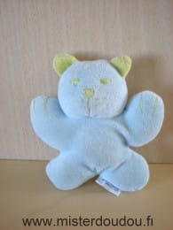 Chat Bleu vert Air france