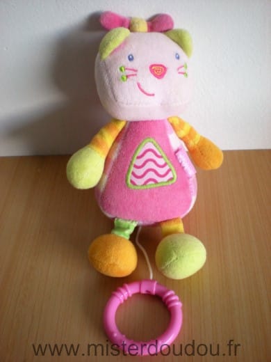 Chat Rose jaune Baby sun