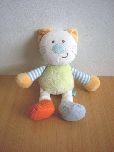 Chat Vert bleu jaune orange Bébérêve