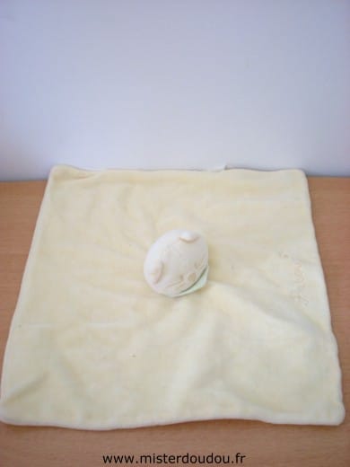 Chat Patou jaune foulard vert Bengy