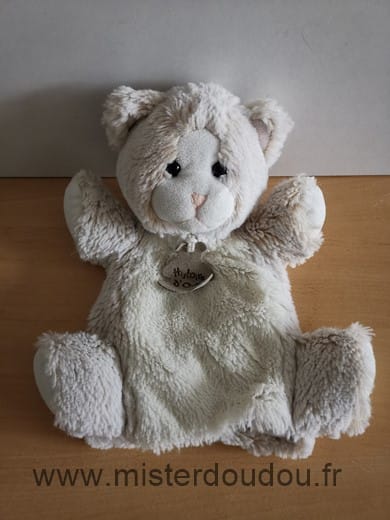 Chat Beige blanc Histoire d ours