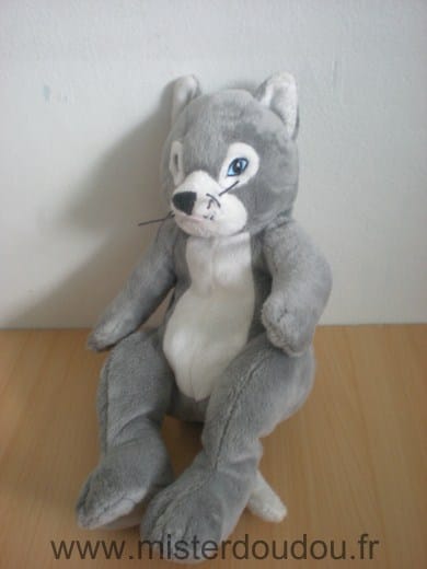 Chat Gris blanc Ikéa