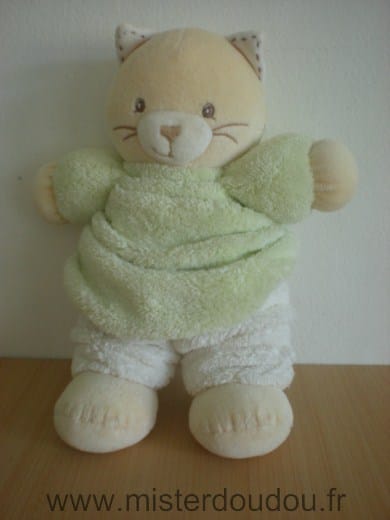 Chat Ecru vert Kaloo