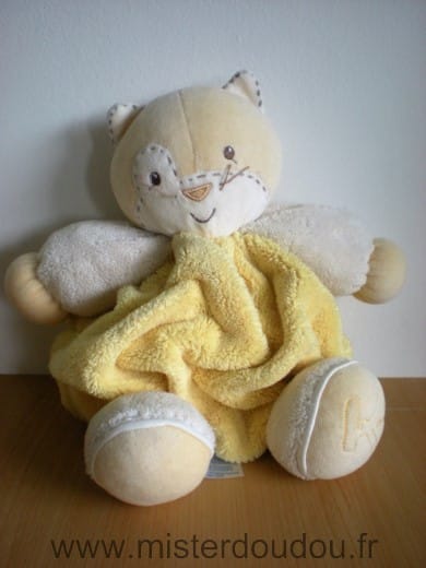 Chat Jaune blanc Kaloo