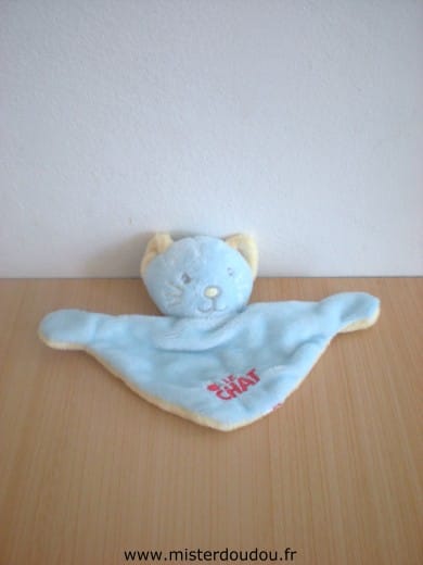 Chat Bleu jaune Le chat