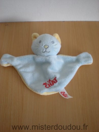 Chat Bleu jaune le chat Le chat