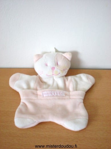 Chat Blanc rose Sucre d orge