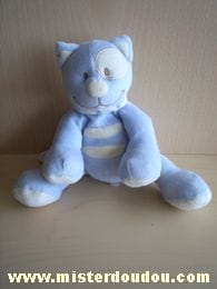 Chat Bleu blanc cocard blanc Tex