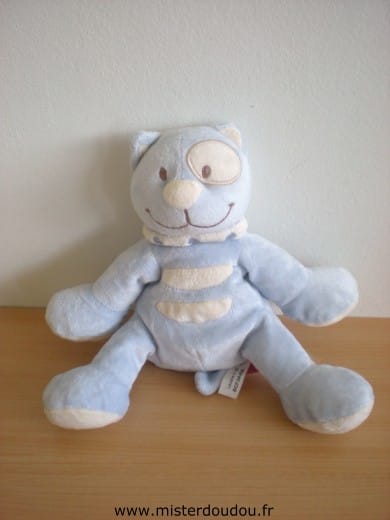 Chat Bleu blanc coccard Tex