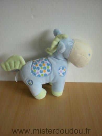 Cheval Bleu vert Gipsy