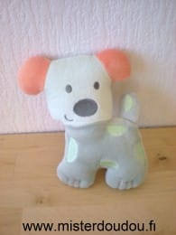 Chien Bleu vert orange Auchan