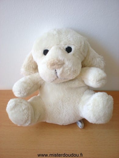 Chien Ecru nez beige Bébisol