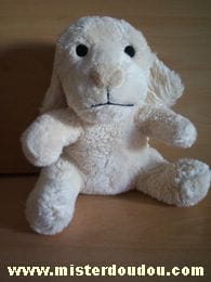 Chien Ecru nez beige Bébisol