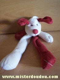 Chien Ecru bordeau Cmp