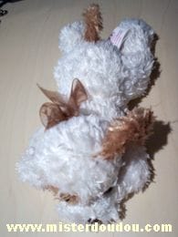 Chien Ecru marron Cobico