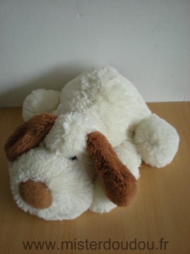 Chien Ecru marron Cobico