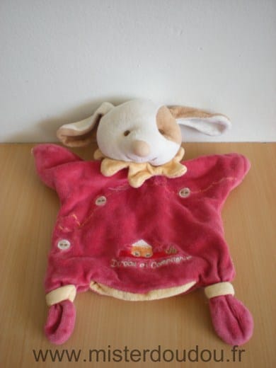 Chien Hugo rouge Doudou et compagnie