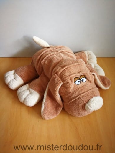 Chien Marron ecru Dupuis