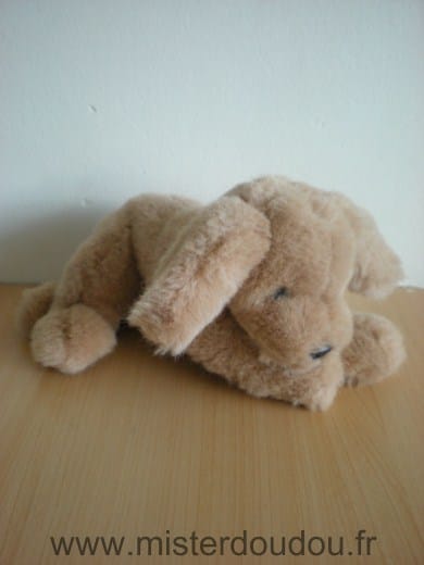Chien Muttsy peluche beige Gund