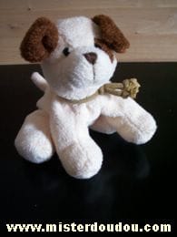 Chien Ecru-marron Marque Inconnue