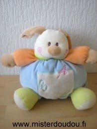Chien Bleu orange vert abc Mgm